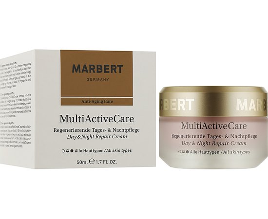 Восстанавливающий крем Marbert Multi Active Care Regenerating Cream, 50 ml, изображение 4