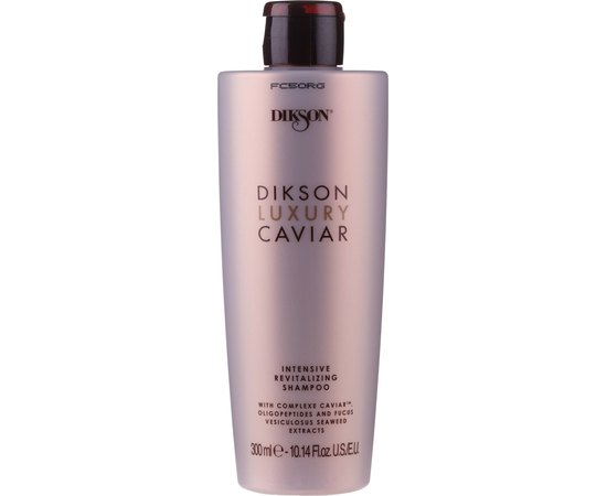 Восстанавливающий шампунь с олигопептидами Dikson Luxury Caviar Shampoo, изображение 2
