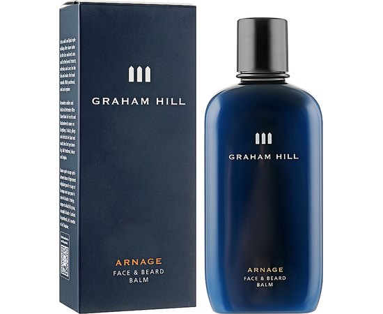 Бальзам после бритья успокаивающий Graham Hill Arnage Face and Beard Balm, изображение 2