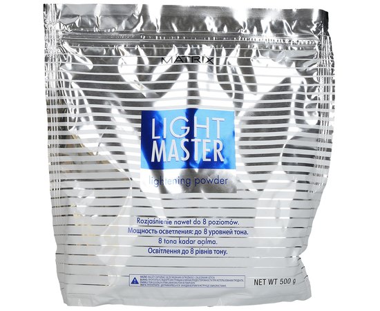 Быстродействующий суперосветляющий порошок Matrix Light Master Lightening Powder, 500 g, изображение 4 Быстродействующий суперосветляющий порошок Matrix Light Master Lightening Powder, 500 g, изображение 4