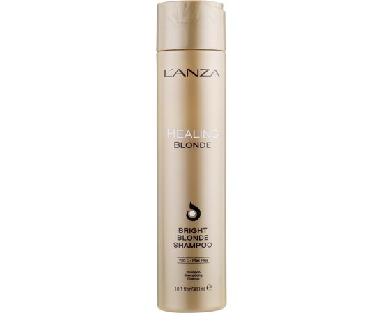 Цілющий шампунь для натурального і знебарвленого світлого волосся L'anza Healing Blonde Bright Blonde Shampoo, фото 
