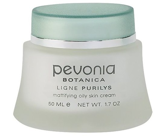 Pevonia Botanica Purilys Oily Skin Care Cream - Матуючий крем для жирної шкіри, 50 мл, фото 