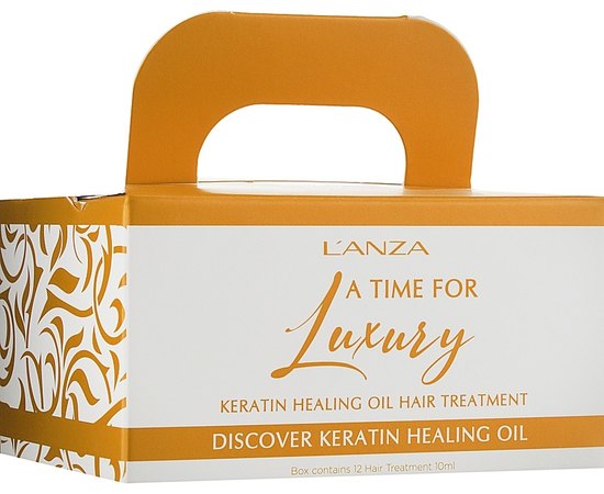 Набор кератиновых эликсиров для волос L'Anza Keratin Healing Oil Treatmen Kit, 12*10 ml