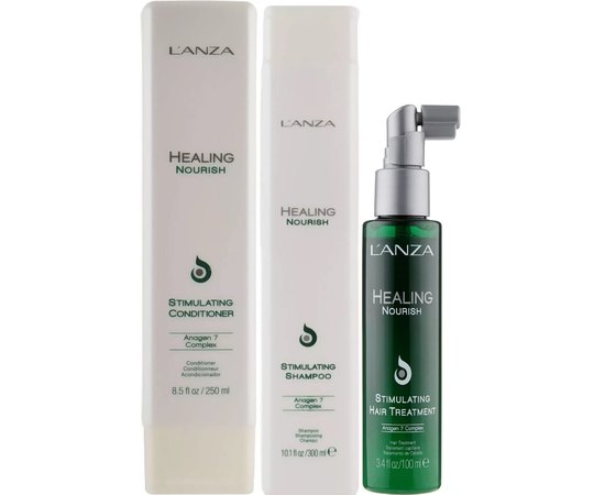 Набір відновлювальних засобів для волосся L'anza Healing Nourish Retail Kit, фото 