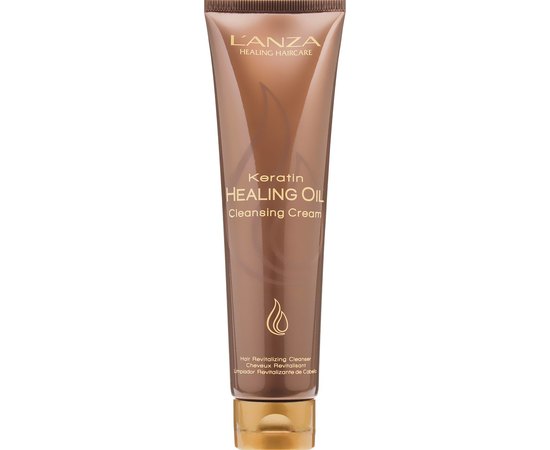 Освежающий крем-шампунь для волос L'anza Keratin Healing Oil Cleansing Cream