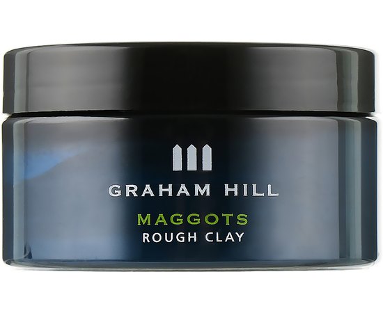 Паста матовая сильной фиксации Graham Hill Maggots Rough Clay, 75 ml