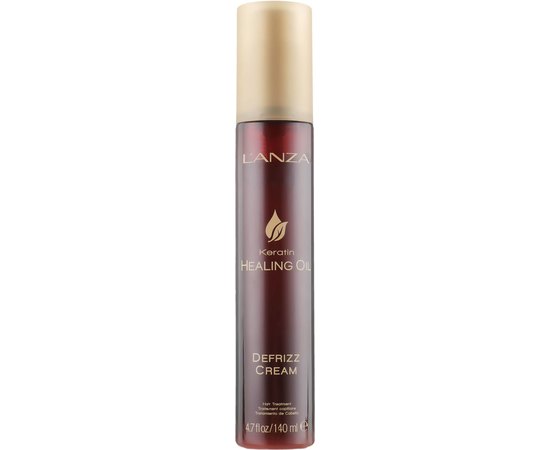 Разглаживающий крем для волос L'anza Keratin Healing Oil Defrizz Cream, 140 ml