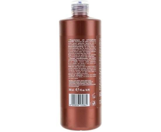 Шампунь-нейтрализатор желтизны Dikson Silver Flash Shampoo, 500 ml, изображение 2