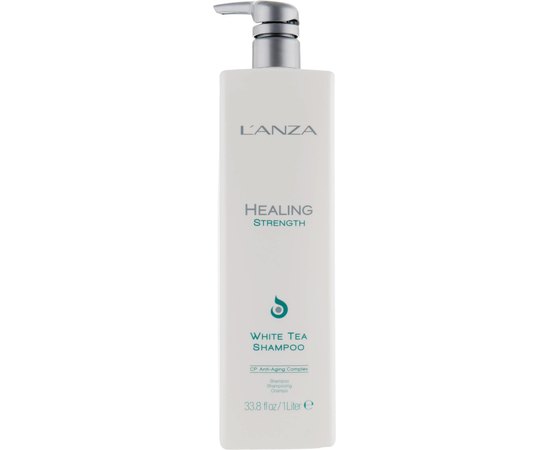 Укрепляющий шампунь для волос L'anza Healing Strength White Tea Shampoo, изображение 2