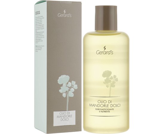 Gerard's Olio Di Mandorle Dolci Поживний і відновлює еліксир для тіла з маслом солодкого мигдалю, 250 мл, фото _ab__is.image_number.default