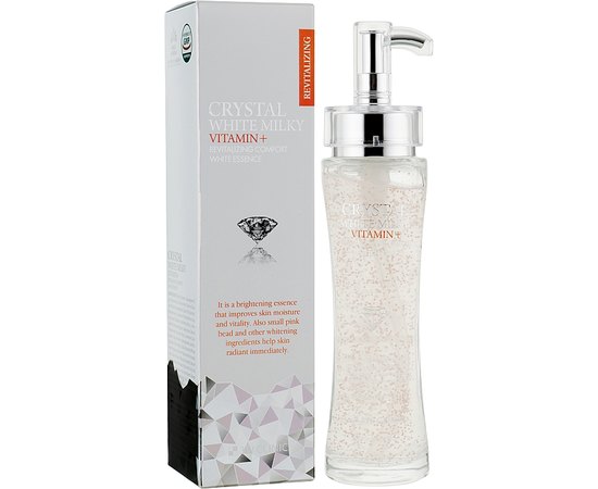 Есенція із молочним протеїном 3W CLINIC Crystal White Milky Essence Vitamin + revitalizing comfort white, 150 мл, фото _ab__is.image_number.default