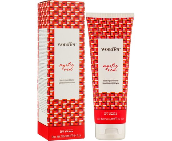 Кондиционер для медных и красных волос  By Fama Wondher Mystic Red Boosting Conditioner, 250 ml, изображение 2