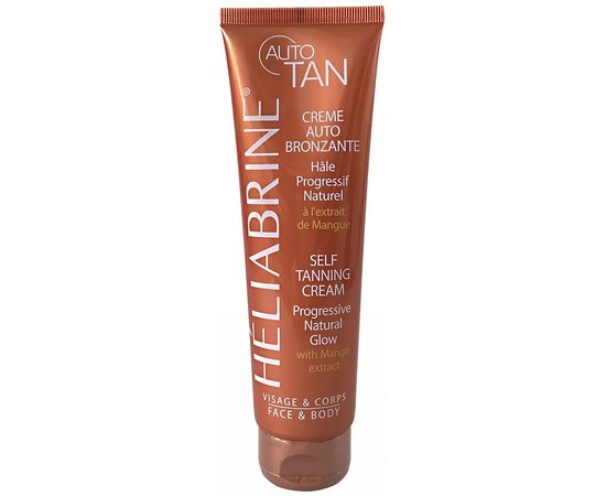 Heliabrine Autotan Tanning Cream Крем автозагар для тіла, 150 мл, фото 