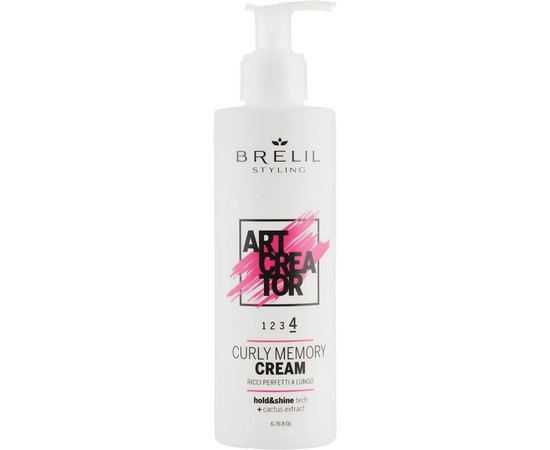Крем для вьющихся волос с эффектом памяти Brelil Art Creator Memory Cream, 200 ml