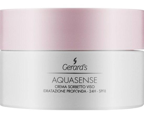 Крем интенсивно увлажняющий SPF8 Gerard's Aquasense Intensive Moisturising Face Sorbet Cream, 50 ml