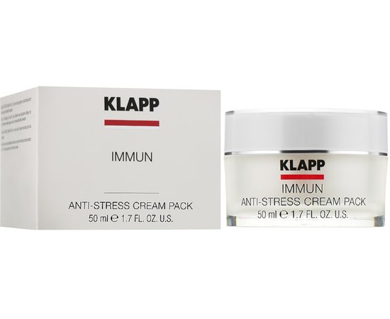 Маска кремовая Иммун Антистресс Klapp Immun Anti-Stress Cream Pack, 50 ml, изображение 2