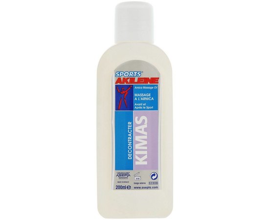 Масло для массажа с арникой Asepta Akileine Sports Kimas, 200 ml, изображение 2