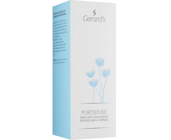 Матирующая сыворотка с натуральным комплексом Gerard's Puresense Mattifying Face Serum, 30 ml, фото _ab__is.image_number.default