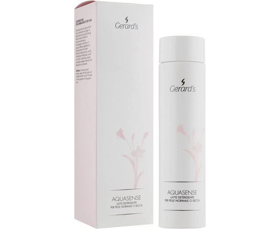 Молочко мягкое очищающее Gerard's Aquasense Cleansing Milk, 200 ml, изображение 2