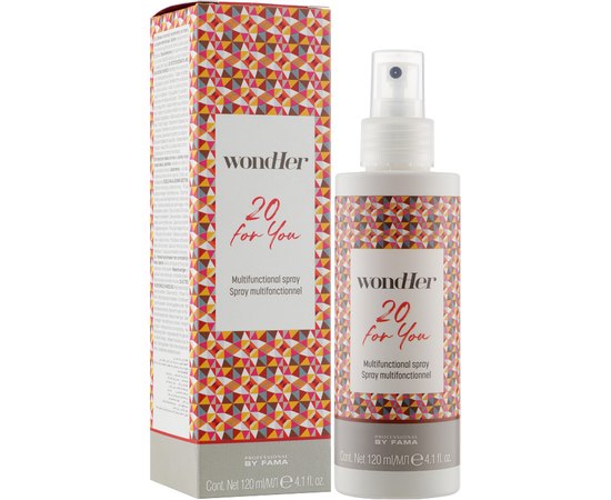Мультиактивний спрей 20 в 1By Fama Wondher 20 For You Multifunctional Spray, 120 ml, фото _ab__is.image_number.default