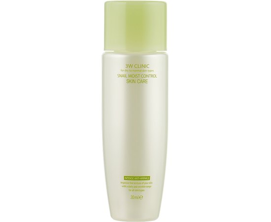 Набір для догляду за обличчям муцин равликовий (тонік / емульсія / крем) 3W CLINIC Snail Moist Control Skin Care 3 Set, фото _ab__is.image_number.default