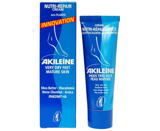 Asepta Akilene Blue Nutri-Repair Cream for Dry Feet регенеруючий крем для сухої і чутливої шкіри стоп, фото _ab__is.image_number.default