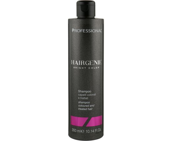 Шампунь для блиску Professional Hairgenie Bright Color Shampoo, фото 