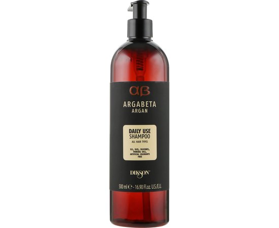 Шампунь для всех типов волос с аргановым маслом Dikson Argabeta Argan Daily Use Shampoo, изображение 2