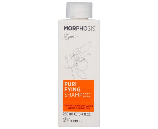 Шампунь проти лупи Framesi Morphosis Purifying Shampoo, фото 