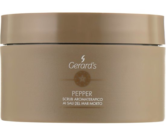 Солевой скраб ароматерапевтический Gerard's Pepper Aroma Scrub, 350 g, фото 