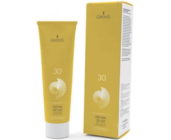 Сонцезахисний крем для обличчя та тіла високий ступінь захисту UVA / UVB SPF30 Gerard's Sea & Skin Friendly Ischia, 150 ml, фото _ab__is.image_number.default