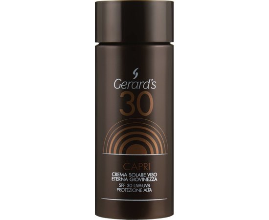 Солнцезащитный крем для лица SPF30 Gerard's Capri Sun Cream for Face, 125 ml, фото 