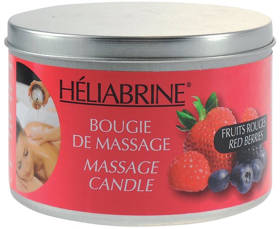 Heliabrine Massage Candle СПА свічки для арома масажу, 150 г, фото 