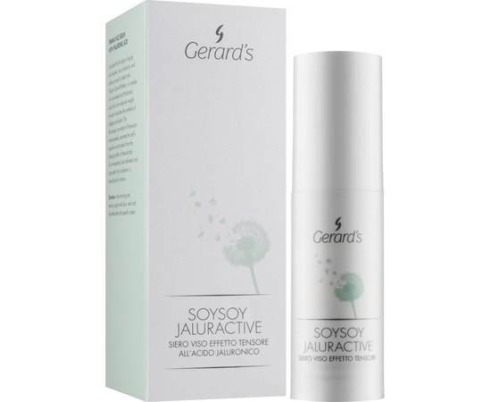Gerard's SoySoy Jaluractive Serum Укрепляющая сироватка для обличчя з гіалуроновою кислотою, 30 мл, фото _ab__is.image_number.default