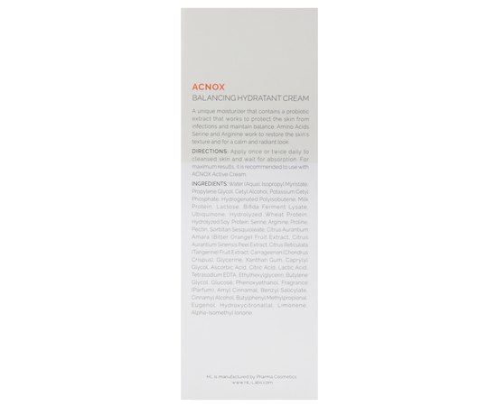 Увлажняющий крем Holy Land Acnox Balancing Hydratant, 70 ml, изображение 2