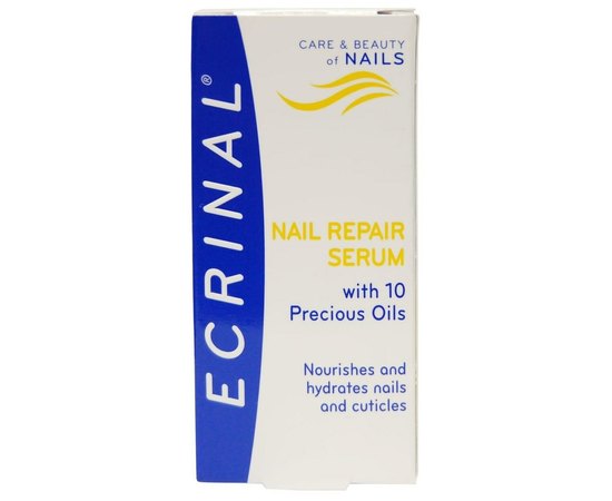 Восстанавливающая сыворотка для ногтей ультра концентрированная Asepta Ecrinal Nail Repair Serum, 10 ml, изображение 3