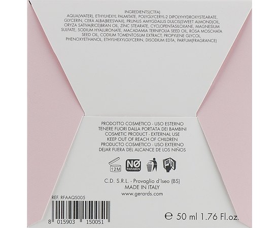 Gerard's Aquasense Repairing Face Cream With Regenerating Effect Відновлюючий крем, 50 мл, фото _ab__is.image_number.default