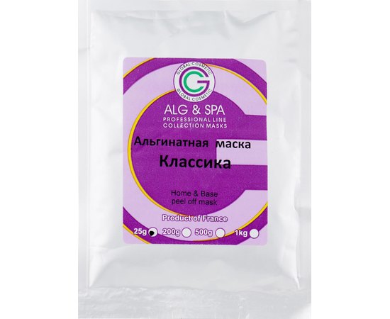 Alg & Spa Home & Base peel off mask Альгінатна маска Класика, фото _ab__is.image_number.default