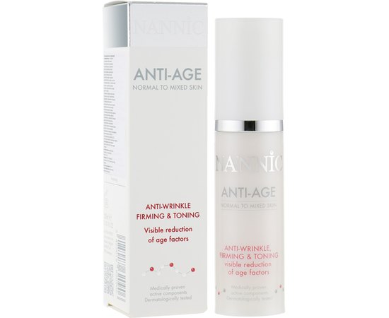 Nannic Anti-age Factor Антивікова сироватка для нормальної та жирної шкіри, 30 мл, фото _ab__is.image_number.default