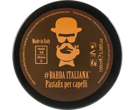 Помадка для фіксації волосся Barba Italiana Barolo Fixing Hair Pomade, фото 