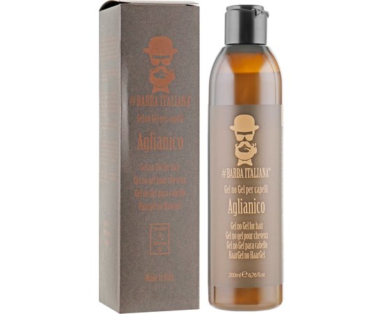 Гель без геля для волос Barba Italiana Aglianico Gel no Gel for Hair, 150 ml, изображение 2