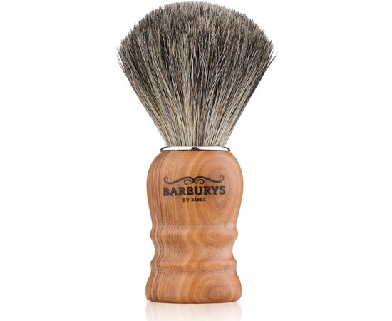 Barburys Shaving Brush Grey Olive Кисть для гоління, фото 