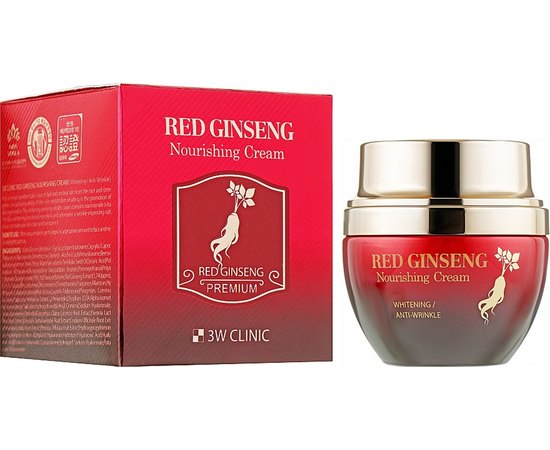 Крем для обличчя 3W CLINIC Red Ginseng Nourishing Cream, 55 мл, фото _ab__is.image_number.default