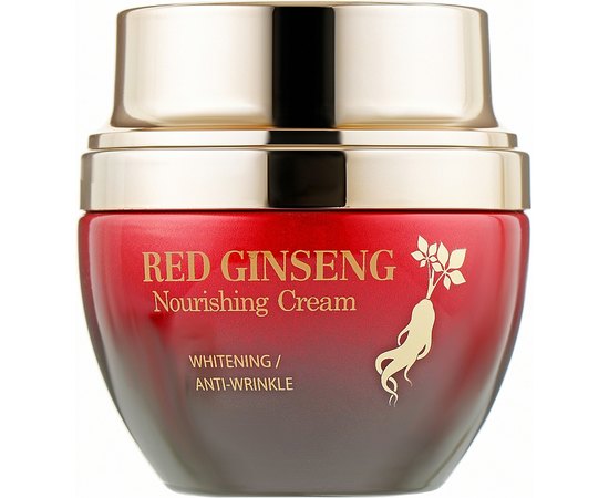 Крем для обличчя 3W CLINIC Red Ginseng Nourishing Cream, 55 мл, фото 
