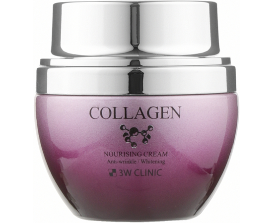 Поживний крем для обличчя з колагеном 3W CLINIC Collagen Nourishing, 50 гр, фото 
