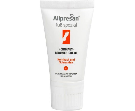 Крем для мозолистой и потрескавшейся кожи стоп 4 Allpresan Fuss Spezial Original Hornhautreduzier Creme, 40 ml, изображение 2