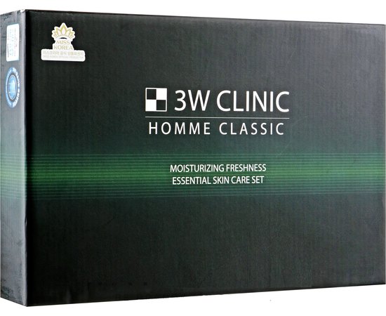 Набір 3W CLINIC Homme Classic Moisturizing Freshness Essentia 2 Items Set, фото 