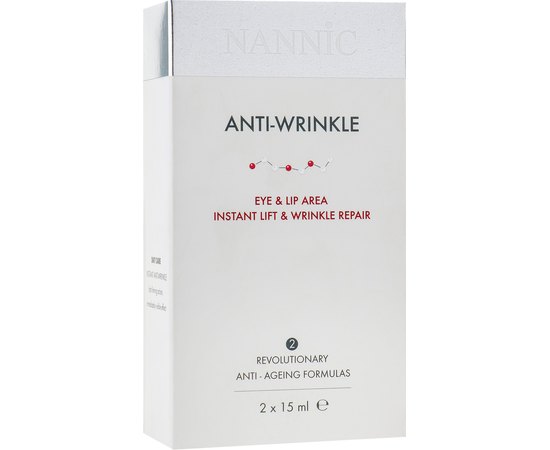 Nannic Set Anti-Wrinkle Day Plus Night Набір для догляду за шкірою навколо очей і губ, фото 