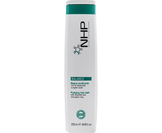 Очищающий шампунь от жирной кожи головы NHP Balance Purifying Hair Bath, 1000 ml, изображение 2