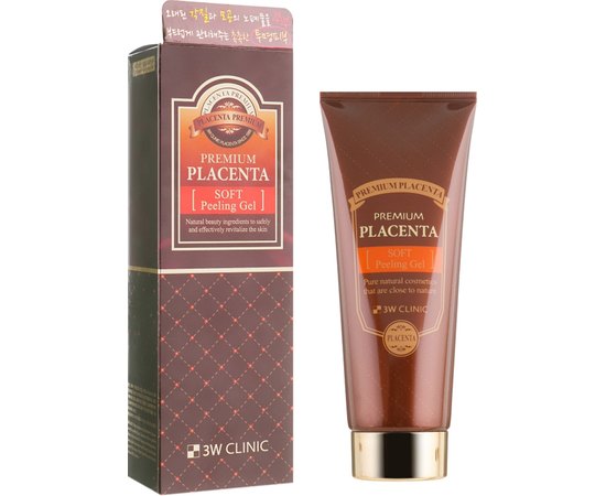Пилинг гель для лица 3W CLINIC Premium Placenta Soft Peeling Gel, 180 мл, изображение 2